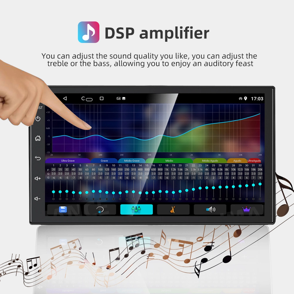 Hot Sell 7inch Android Video USB BT FM Musik abspielen Touchscreen Autoradios Android