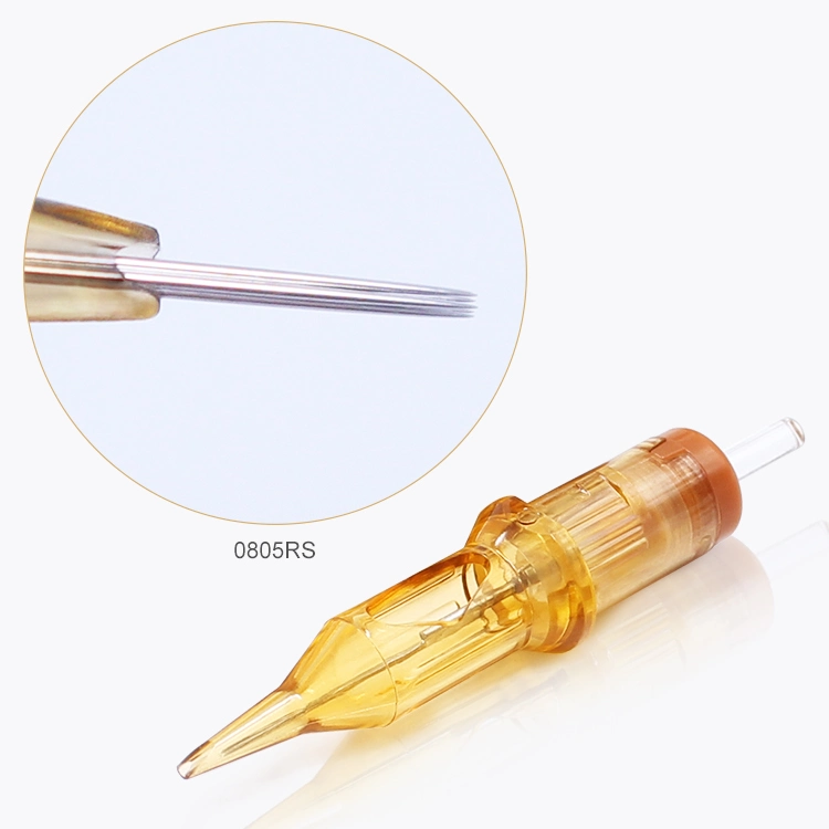 Professional Body Art Microblading Disposable Sterilized Membrane Tattoo Needles Cartridge for Tattoo Pen Machine