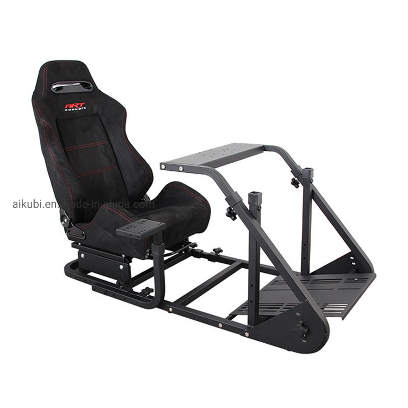 Chaise de simulateur de conduite de style populaire PS4 Siège de course Cockpit de jeu