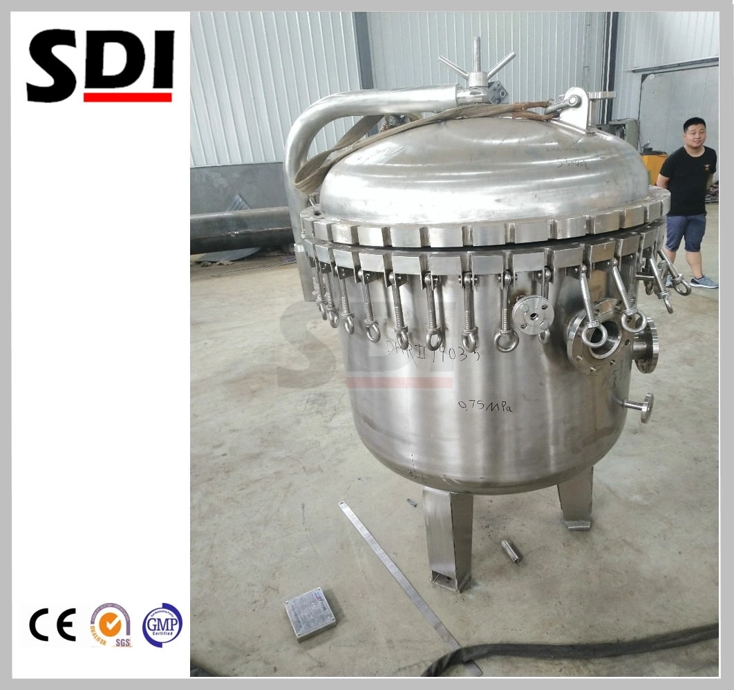 Po Coated Corrosion Protection Filtration Equipment for Chemical Processing