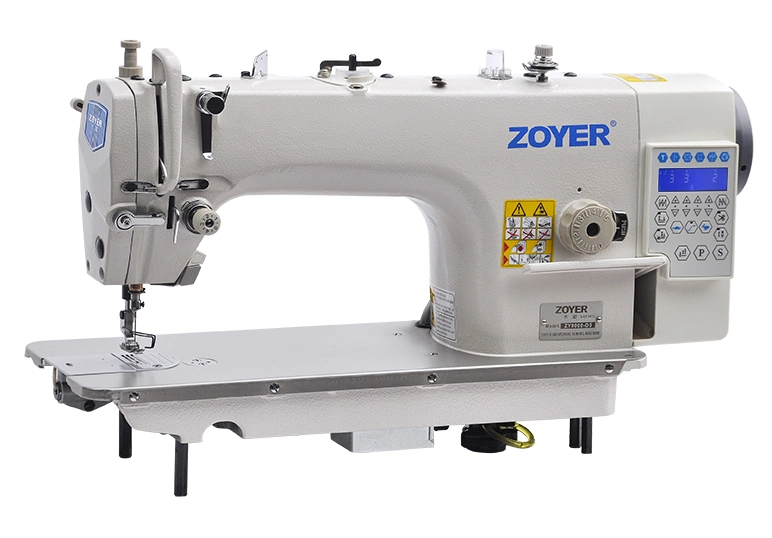 Máquina de coser industrial de alta velocidad Zy9000-D3 Zoyer Direct Drive Auto Trimmer Lockstitch