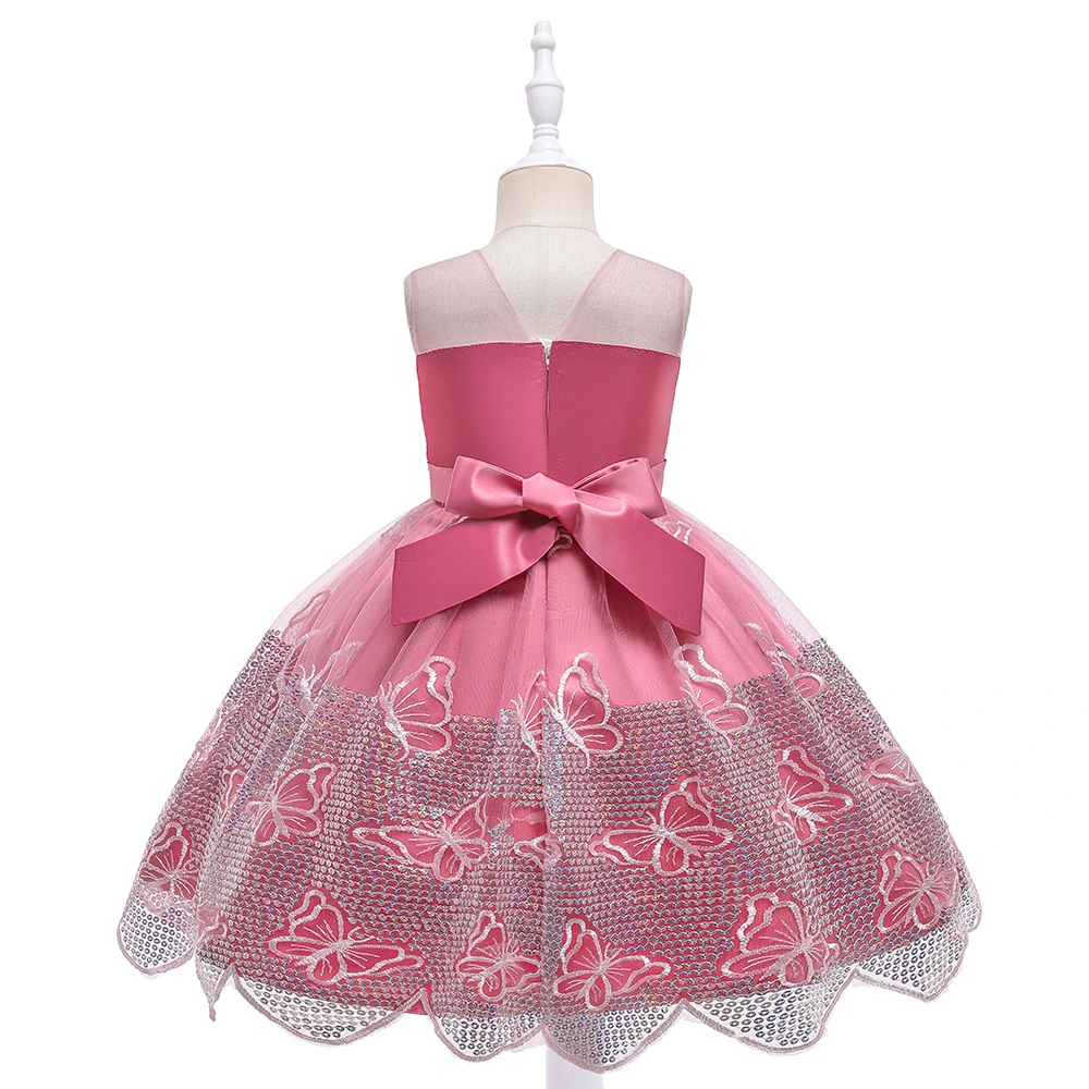 Wholesale/Supplier Baby Girl Clothes Ball Gown Princess Dress Infant Formal Birthday Sleeveless Kids Dress for Kids Girls
