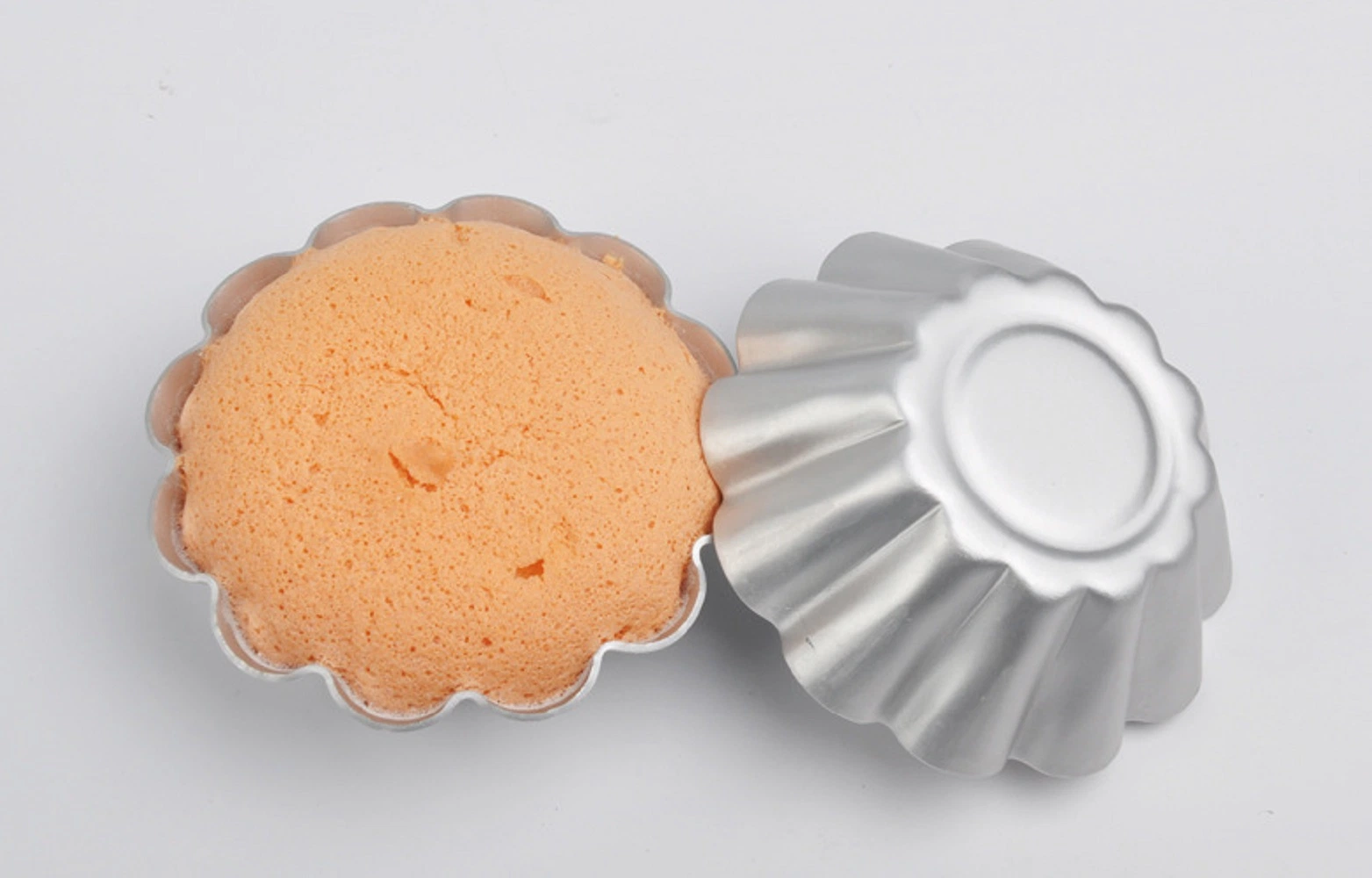 Tartlet Molds Egg Tart Non-Stick Molds Pastry Tools Flower Cookie Tray DIY Dessert Baking Tool Reusable Mini Round Nonstick Tart Pan Wbb17877