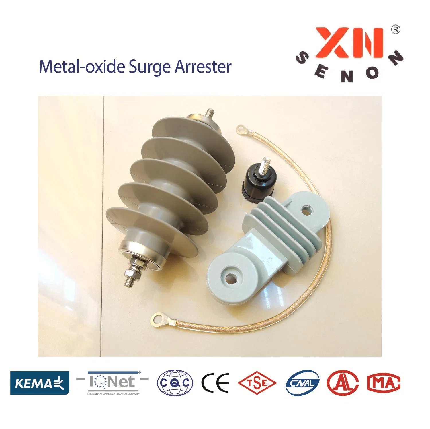 Yh10W-12kv Polymer Housed Metal Oxide Surge Arrester with Lightning Impulse 8/20 36kv