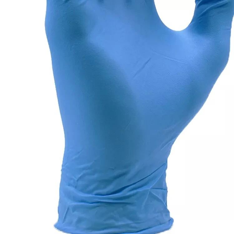 Azul y negro Guantes de nitrilo púrpura Peluquería tatuaje azul de grado alimentario Guantes de nitrilo sin polvo Guantes de nitrilo negro fabricante