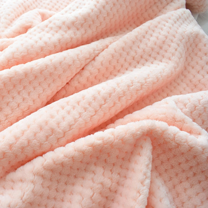 Polyester Jacquard Coral Fleece for Blanket