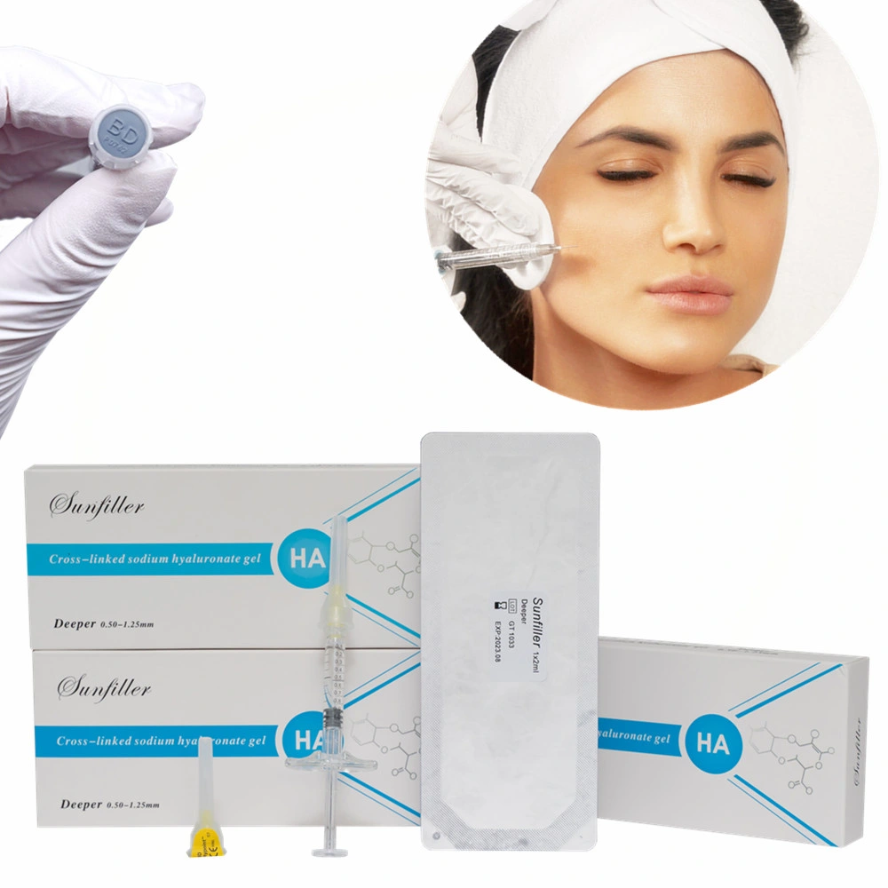 Wholesale/Supplier Dermal Filler Injection Hyaluronic Acid for Facial Larger Deep Wrinkles