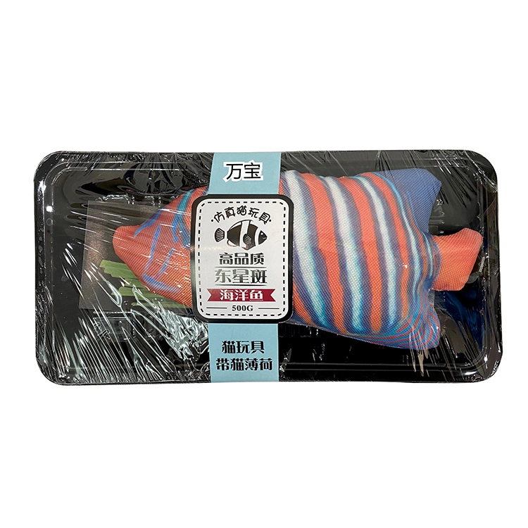 Juguete de Pet de simulación de carne de pescado Toy cachorro mascota perro Peluche Squeaky masticar Juguetes