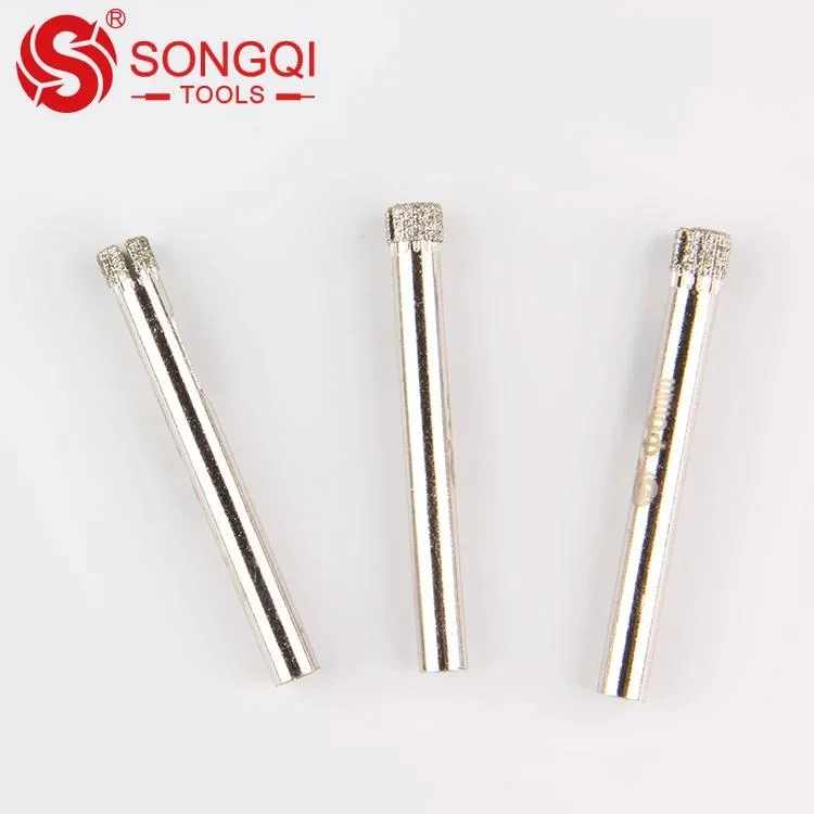 Songqi Tile Drill Bits Glass Core Drill Bits Hole Saw Diamond Drill Bit for Glass Tile Ceramic Marble Porcelain Cutting