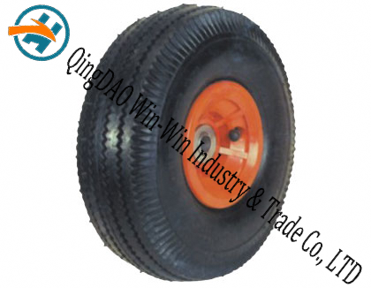 Rubber Nylon Wheel Used on Castor Wheel (10"X4.10/3.50-4)