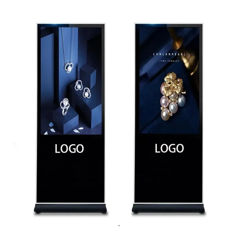 43 49 55 65 Inch Android LCD Vertical Touch Screen Advertising Display Digital Signage Kiosk Smart Computer TV Poster Screen