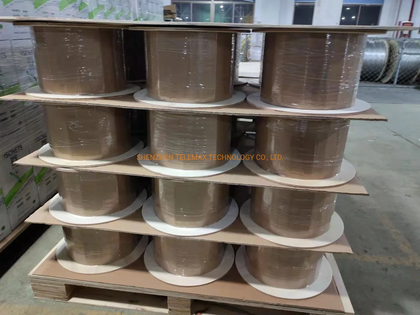 كبل شبكة LAN UTP 23AWG BC من Cat 6A من نوع PVC من نوع 0.57 مم اختبار