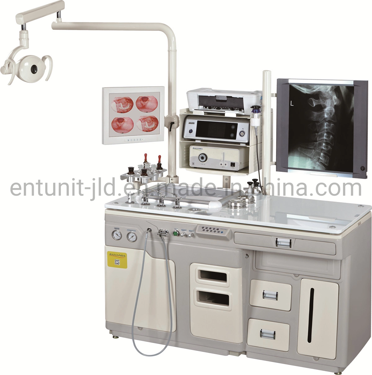 Jld-G35 Ear Nose Throat Ent Treatment Unit Surgical Instruments Ent Unit Electric Ent Workstation Unit for Ent Clinics Surgery Operating.