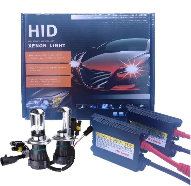 AC H4 Bi Xenon 35W HID Xenon Kit 2 Bulbs 2 Ballasts