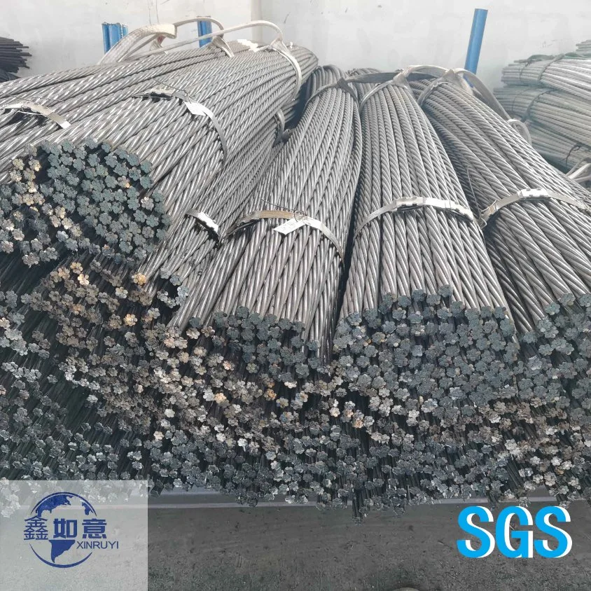 Galvanized Steel Wire Strand 8.0mm 7*2.65mm for ACSR Core with ASTM B 498 475 Standard Guy Wire Stay Wire Cable