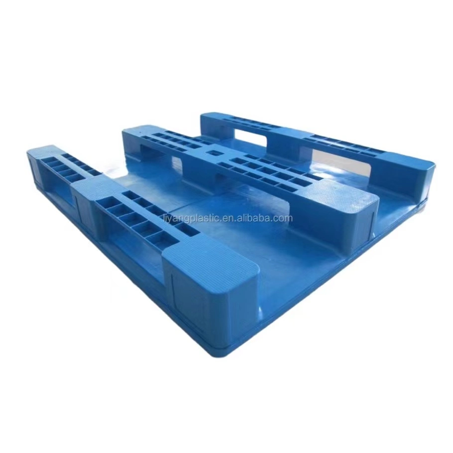 Welding Heavy Duty Hygienic Flat Top Food Grade Steel Reinforced 3 Runners Bottom Warehouse Transport Industrial Plastic Pallet