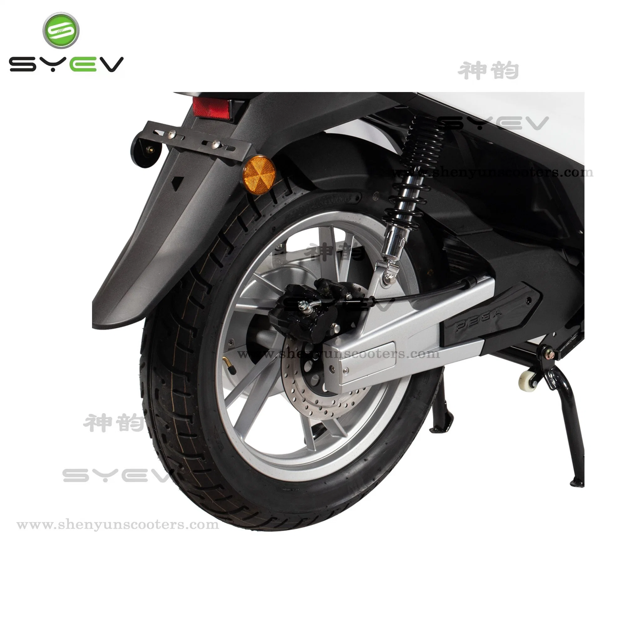 Shenyun 72V45ah 1500W Power 2 Wheel Electric Motorcycle for Adult with EEC