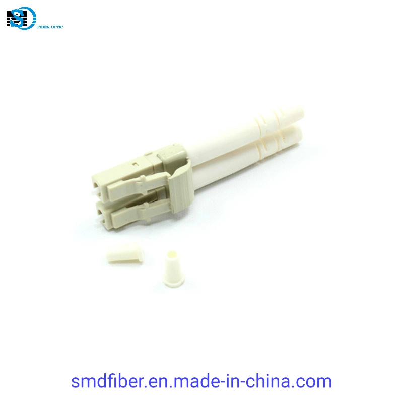 FTTH LC/Upc mm Fiber Optic Connector with 0.9/2.0/3.0mm Boot