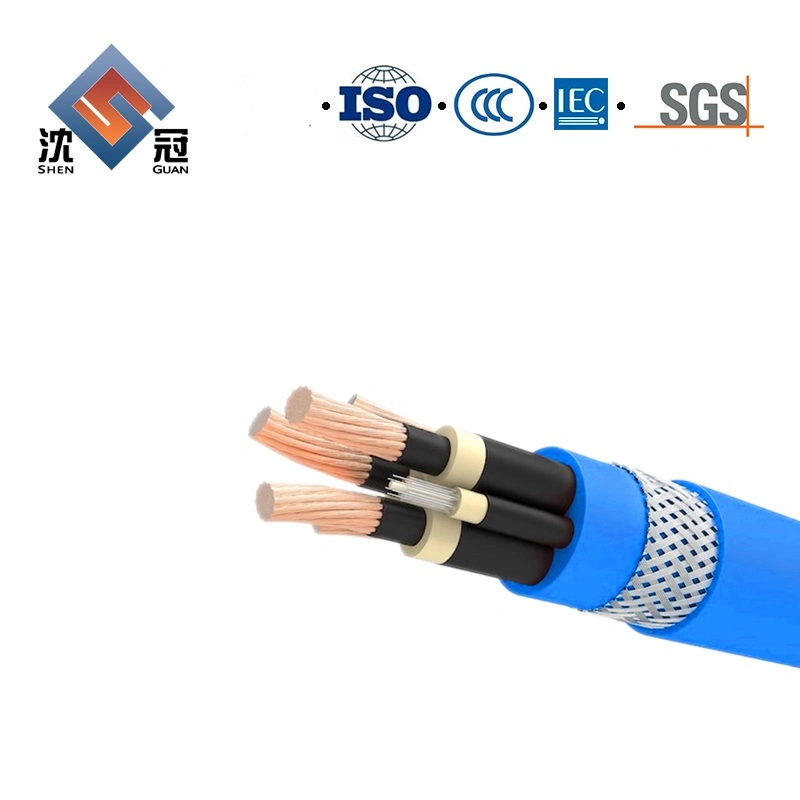 IEC 60245-4 Shenguan Precio competitivo H07RN-F Ruber cable, cable de la minería, Cable de alimentación eléctrica de la línea aérea de aleación de aluminio