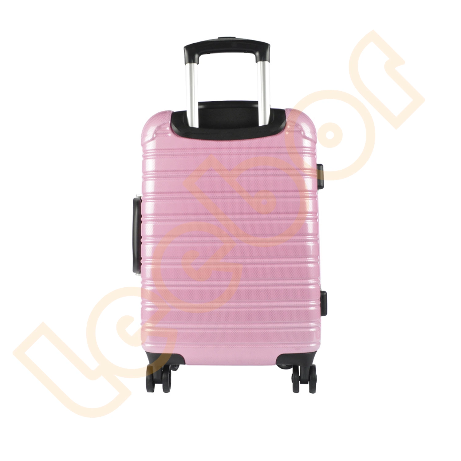 Fashion Design Pink Hard Retro Trolley Luggage Suitcase Set Offers