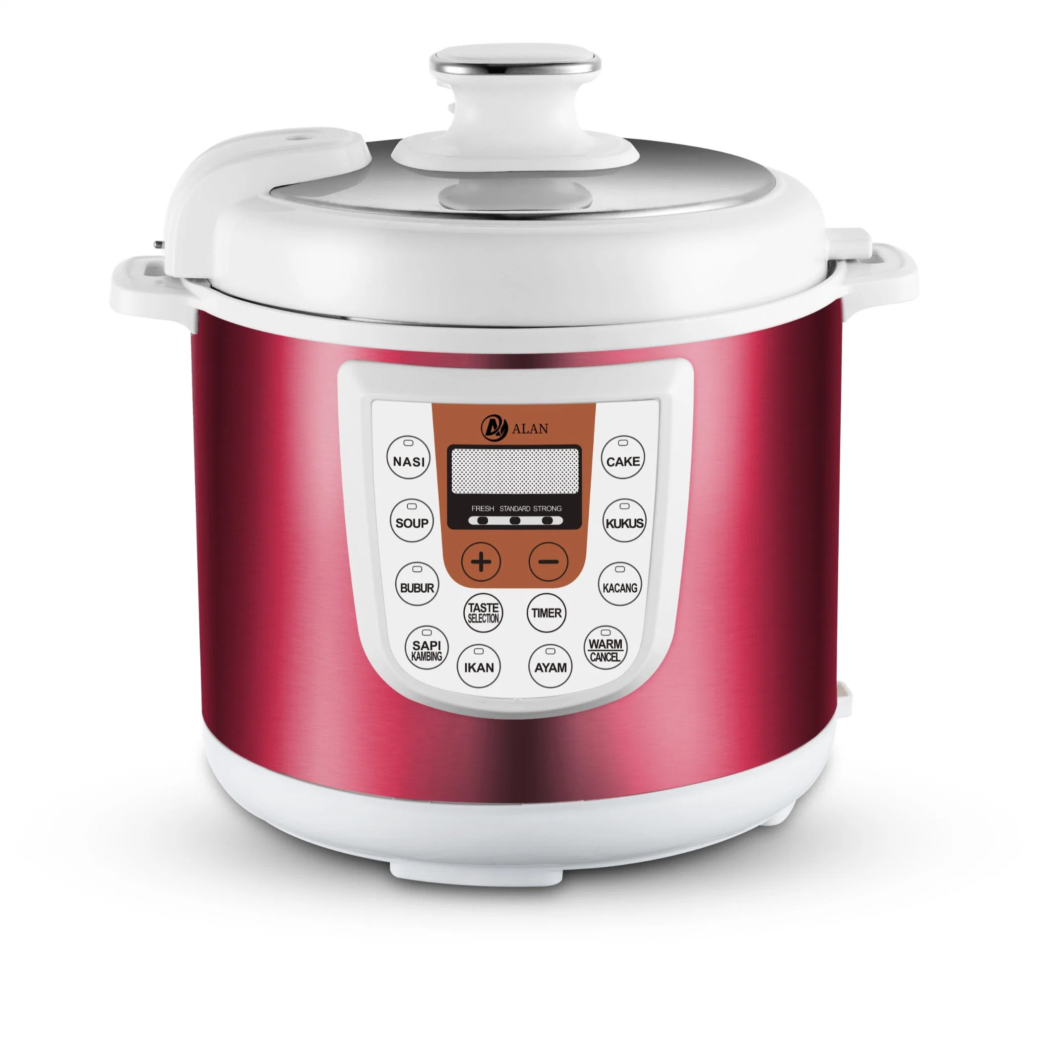 Olla Multifuncion Stainless Steel Pressure Cooker Home Use 4L 5L 6L Digital Electric Pressure Cooker