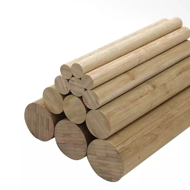 Wholesale/Supplier for DIY Craft Bamboo Round Pole Round Bamboo Raw Material Stick