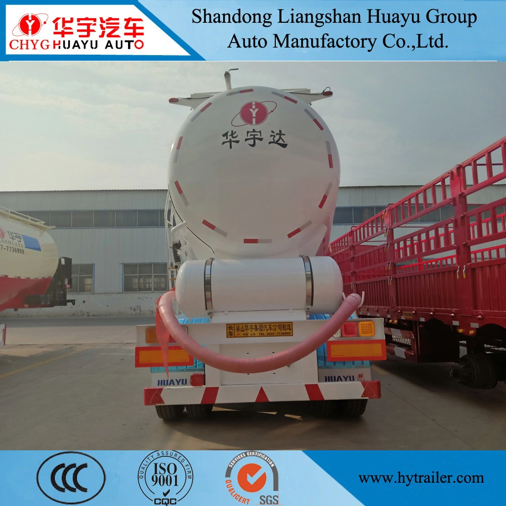 Heavy Load Powder Bulk Cement Tank Semi Tractor Trailer