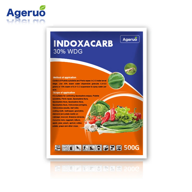 Nuevos insecticidas off-paciente Indoxacarb el 95% el 15%Tc/SC/30% Wdg