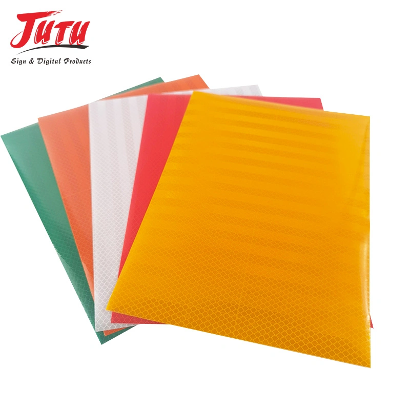 Jutu High quality/High cost performance  Intensity Acrylic, Pet, PVC Reflective Sheeting with Good Performance Wide-Angel