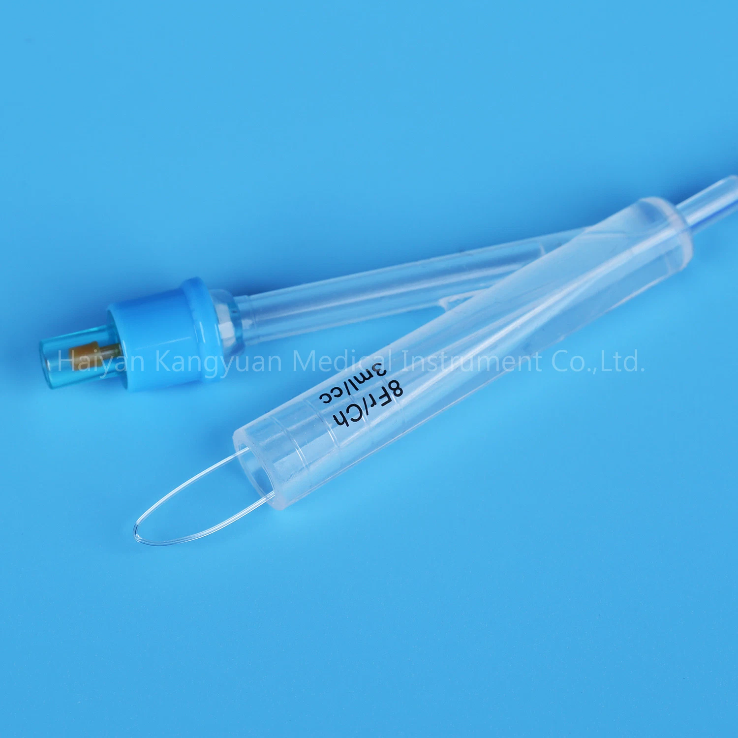 Silicone Integrated Flat Balloon Urinary Catheter with Unibal Integral Balloon Technology Open Tipped Suprapubic Use 2 Way Transparent