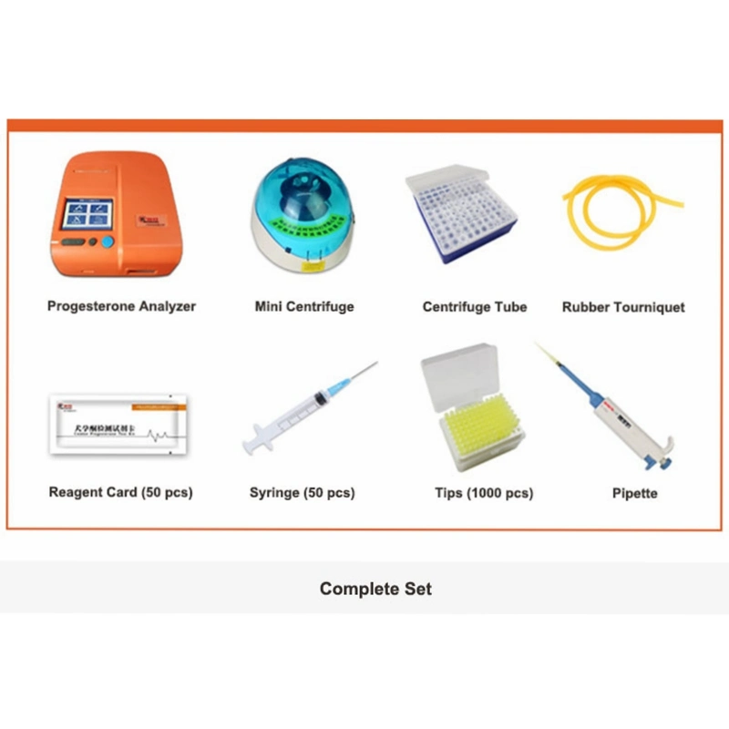 Accurate and Portable Vet Progesterone Analyzer for Canine Progesterone Test