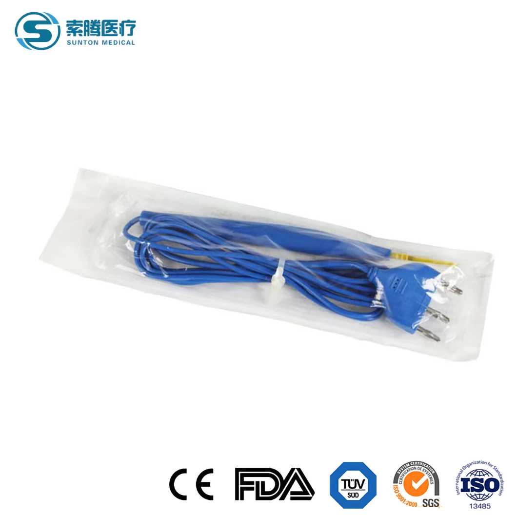 Sunton China One-Stop Service Single Use Electrosurgical Pencils Manufacturers Free Sample Electrosurgical Pencil High Quality Disposable Electrosurgical Pencil