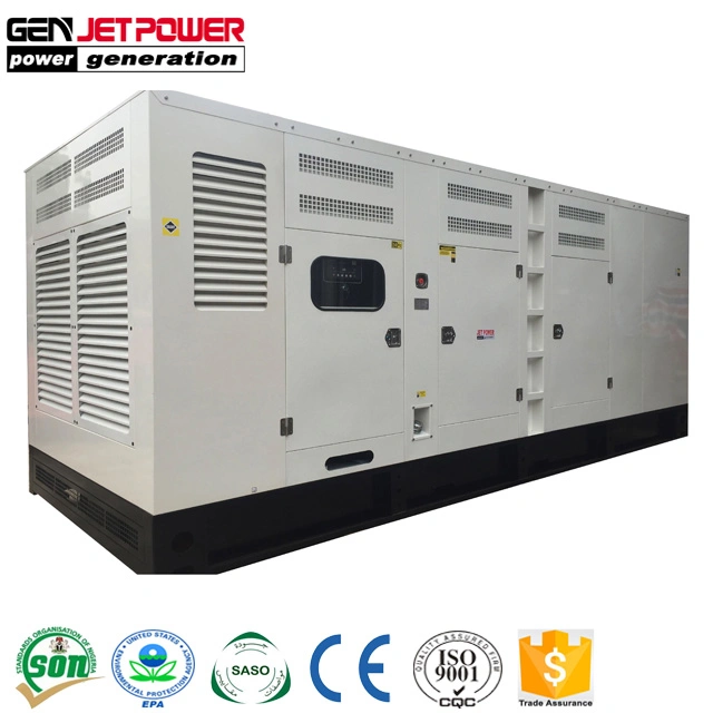 Water-Cooled Power Electric Generator 800kw 1000kVA for Common/Standby/ Emergency Use