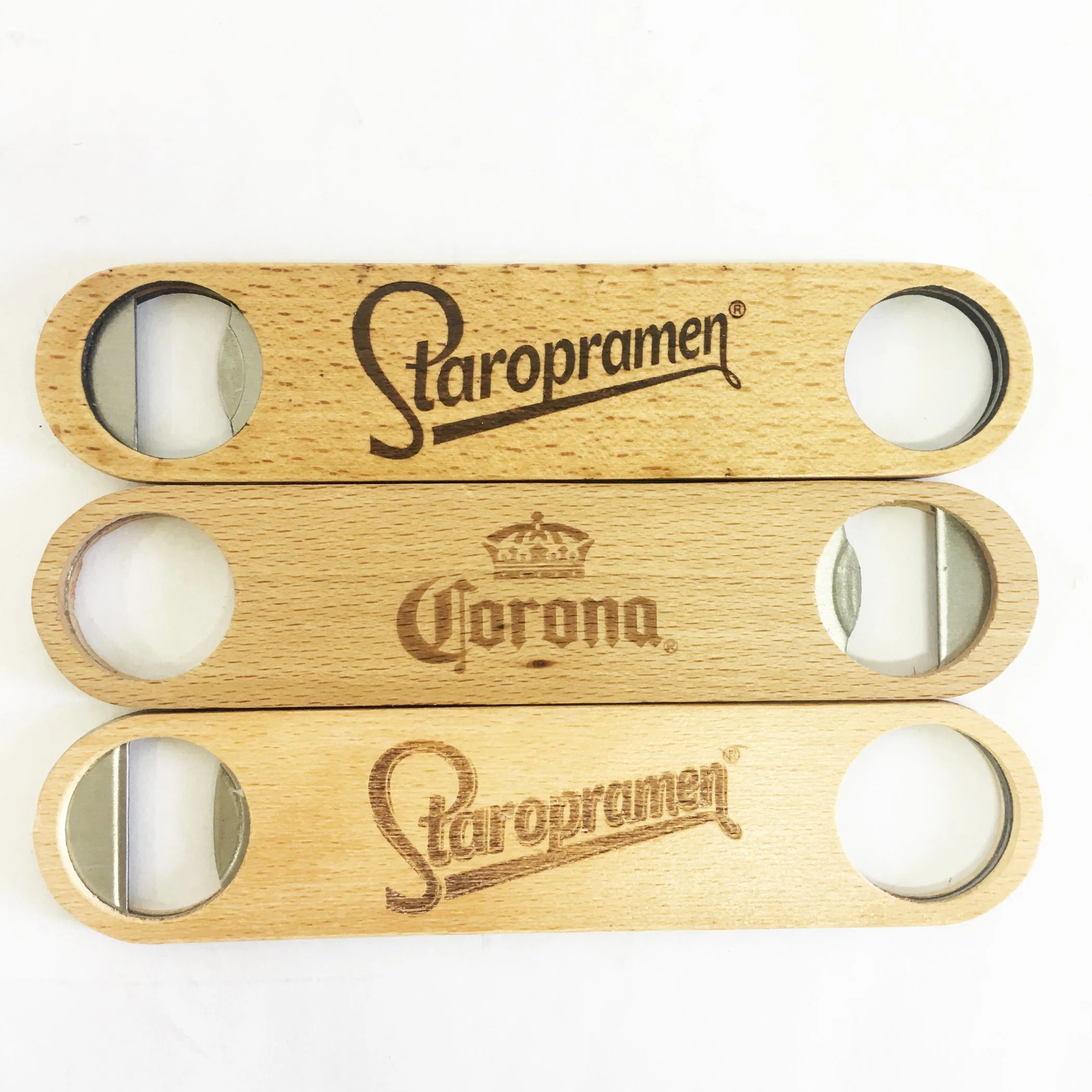 Corona Promotional Bottle Opener Wooden Beer Oprner