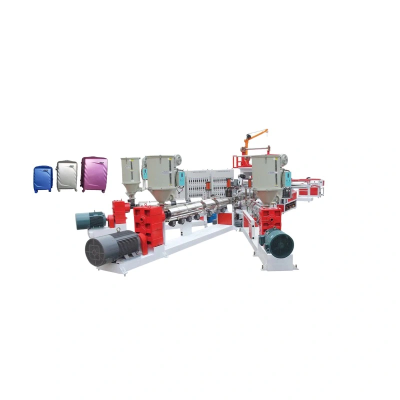 Sheet Production for ABS PC Trolley Luggage Extruder Line Manufacturing Machine Machine Bag ABS Plastic Sheet Thermoforming Machine