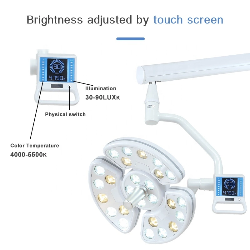 Lámpara de Examen Dental sin Sombras con 26 LEDs y 38W / Lámpara de Cirugía de Implantes / Repuestos para Silla Dental
