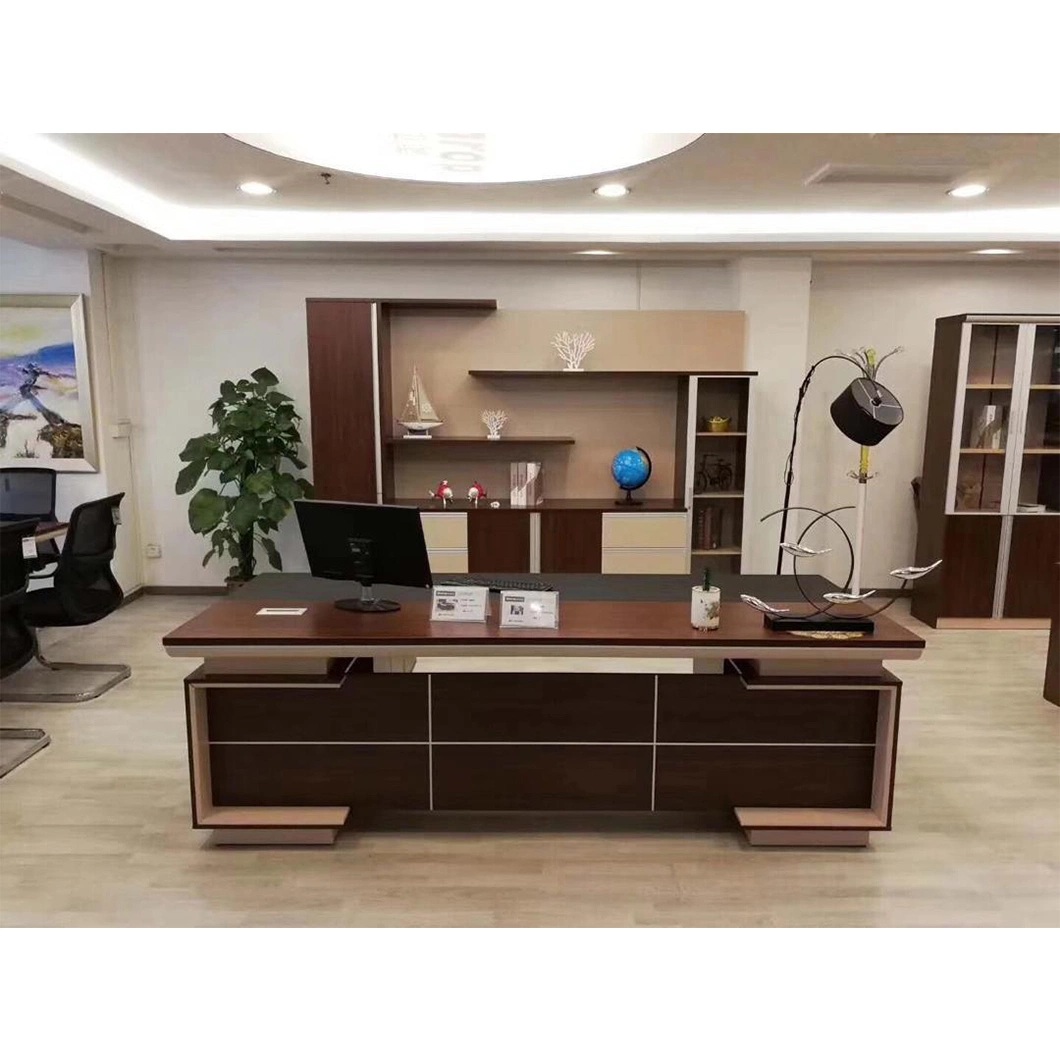 Wholesale/Supplier Perfect Craft Simple Modern Office Furniture L Shaped Wooden Office Executive Table