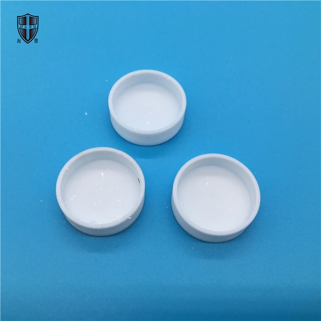 Insulating Industrial Sitall Microcrystal Glass Ceramic Cap Cover Lid