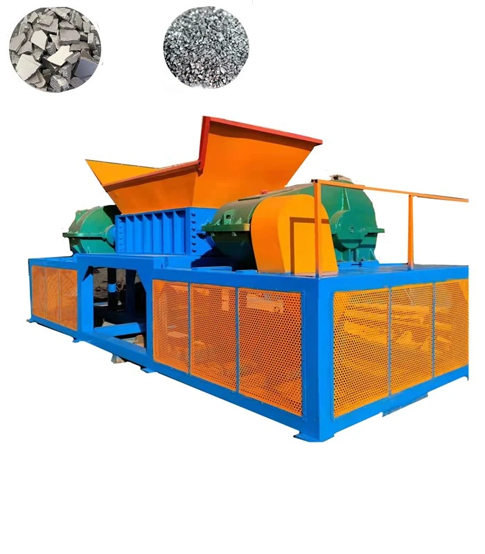 New Model Industrial Double Shaft Waste Car Plastic Wood Rubber Shredder Scrap Metal Shredder Machine