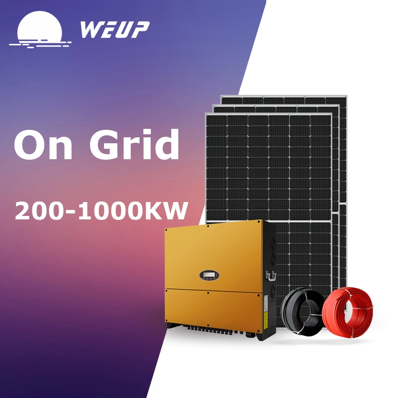 Best Price Top Quality 300kw 500kw 1MW All in One on Grid Solar Power System