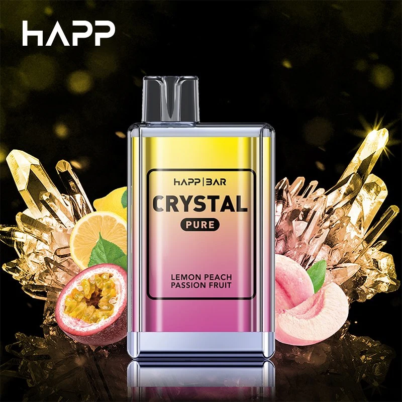 2023 Popular Nuevo VAPE Happ Bar Crystal Pure 6000puffs 12ml VAPE desechable pluma al por mayor E cigarrillo