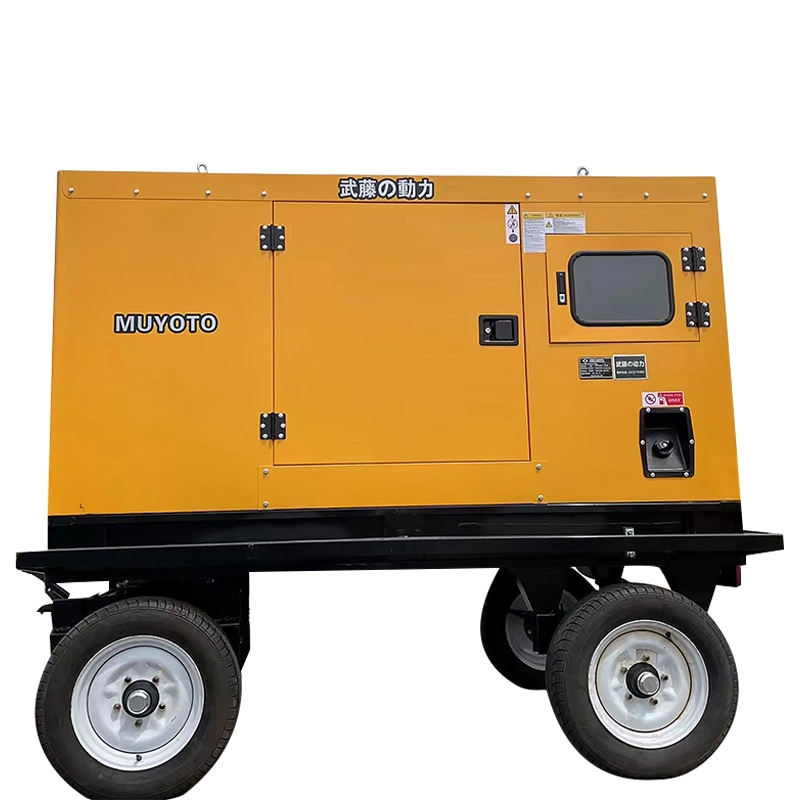 Yc4d90z-D25 50kw 62.5kVA Open Sound-Proof Container Trailer Type Diesel Generator Set