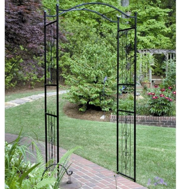 Hot Sale Ornamental Wrought Iron Garden Arch for Your Wedding