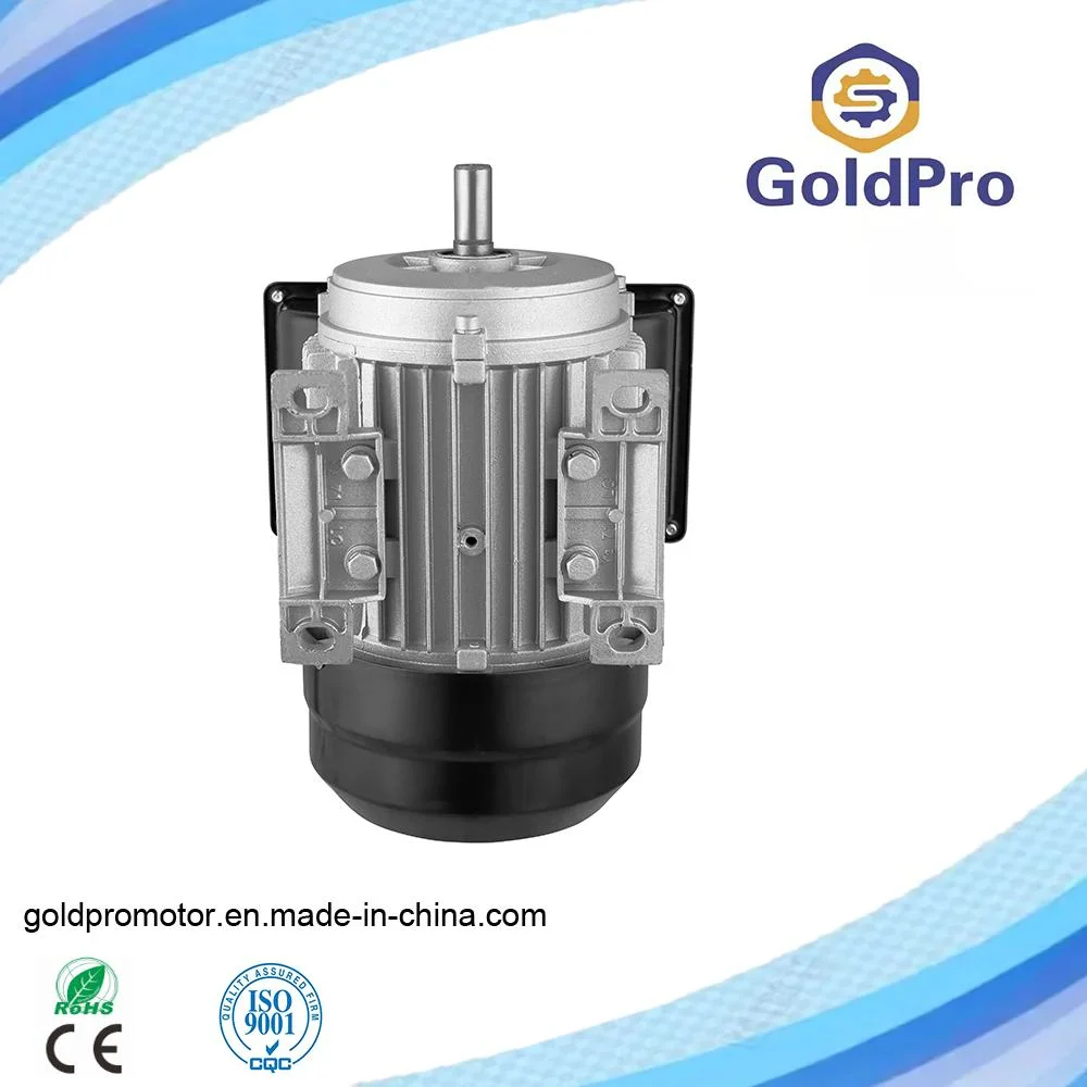 AC Asynchronous Induction Single Phase Electric Motor with Aluminum Body for Axial Fan