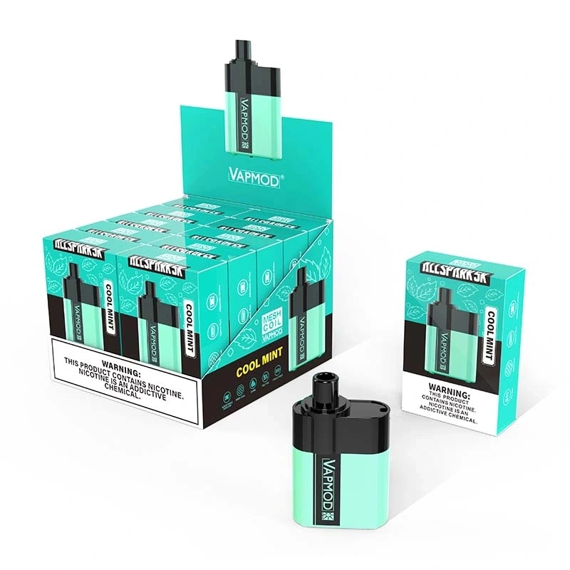 Comercio al por mayor de Vape Vapmod Allspark desechables de pluma de bolitas de 5000 Cigarrillo electrónico