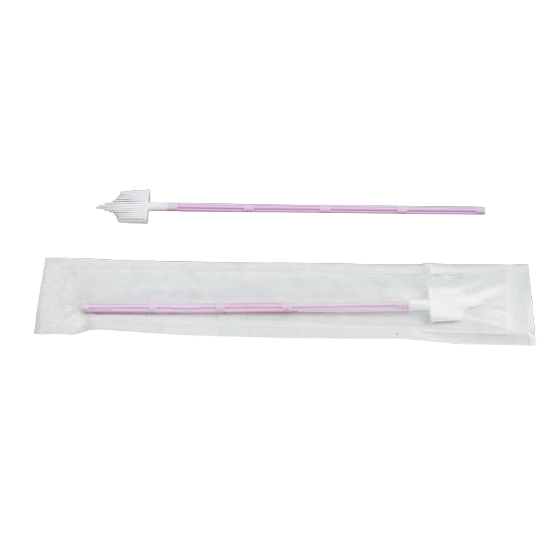 Disposable Silicone Cervical Brush Cervical Brush with Eo Sterilization