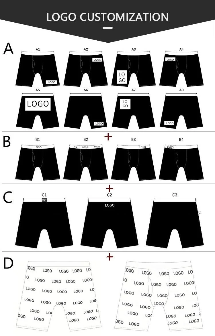 Custom modal Factory Direct Supply hommes Boxers slips bon marché hommes Sous-vêtements