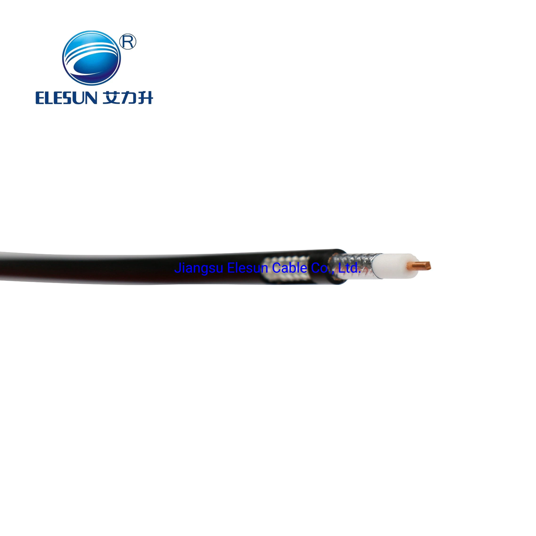 Elesun Factory Coaxial Cable Sywv-50-9 Foam PE Insulation 50ohm for Communication