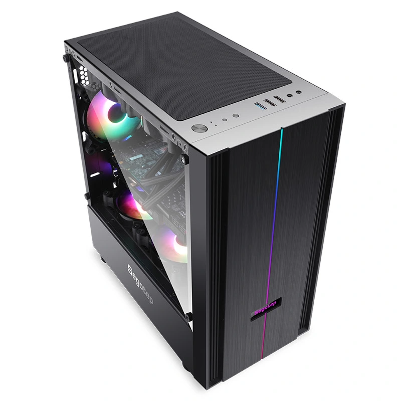 Segotep Anpassen RGB-Stil PC Gamer Towers Aluminium SPCC Stahl Fall