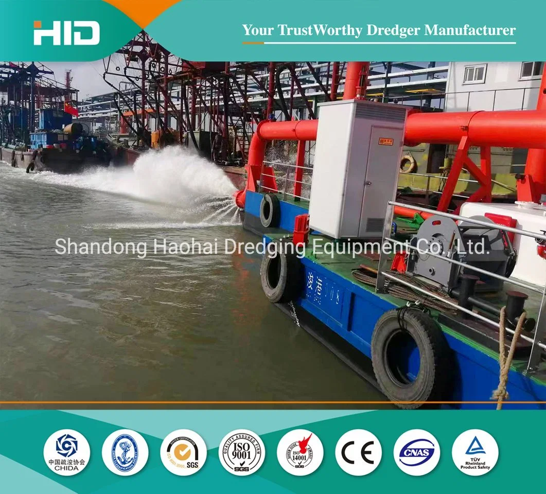 HID-CSD-5522zt 4500m3/H Heavy Duty Cutter Suction Dredger Machine Equipment for Port Sand Mining